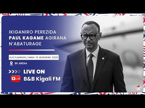 IKIGANIRO PEREZIDA PAUL KAGAME AGIRANA N'ABATURAGE MURI BK ARENA |#KwegeraAbaturage 16.03.2025