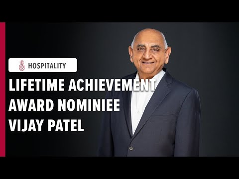 Vijay Patel: Burtenshaw Lifetime Achievement Award 2024 WHC in Lodging