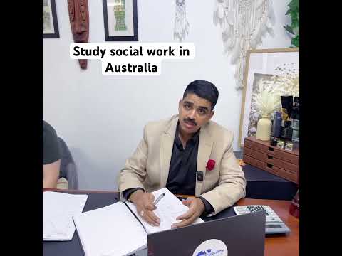 Study Social work in Australia  #internationalstudents #studyabroad #students #study  #fyp #fypシ゚