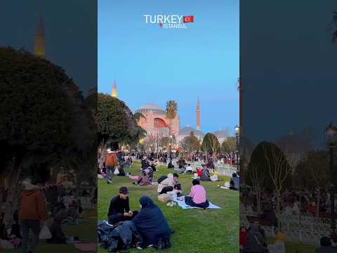 TURKEY ISTANBUL INSIDE MASJID RAMJAN VIEW #ramadankareem #ramadan #masjid #shorts