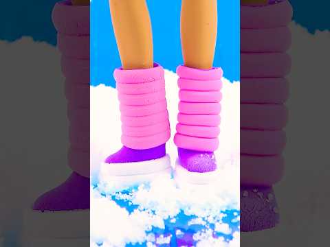 DIY Barbie Boots ~ air dry clay