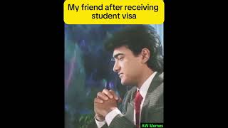 😂😂#viralpost2024 #shorts  #viralshorts #studentvisasuccess #foryou #friends #viral #comedy #visa