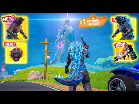 Energized Godzilla vs *Godzilla Portal* NEW 3 MEDALLIONS & MYTHIC WEAPONS (NEW! FORTNITE CHAPTER 6)