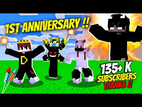 HIMLANDS GAVE ME THIS ! FIRST ANNIVERSARY OF DUST GAMING | DUST SMP SEASON 1 | Dark Soul in Dust Smp