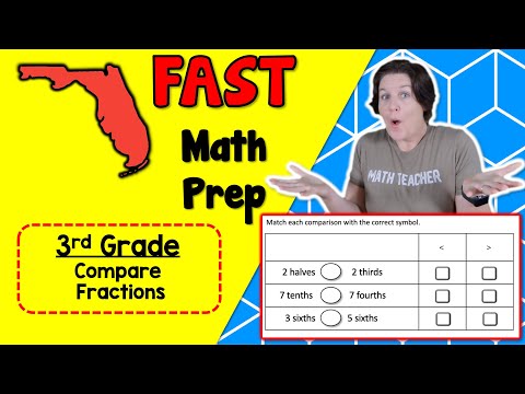 3rd GRADE | Florida FAST Math Test Prep FREEBIE | MA.3.FR.2.1