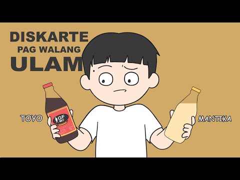 DISKARTE PAG WALANG ULAM | Pinoy Animation