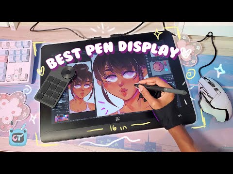 ✏️Drawing Display for Small Spaces 🌱 XPPen Artist Pro 16 (Gen 2) Setup & First Impressions