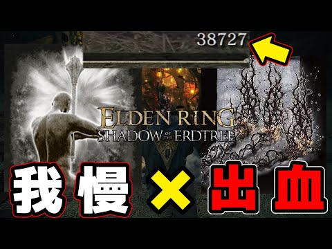 【エルデンリングDLC】拒絶の刺と我慢でゴリ押しするビルドが最強で快適すぎる！！【SHADOW OF THE ERDTREE 】