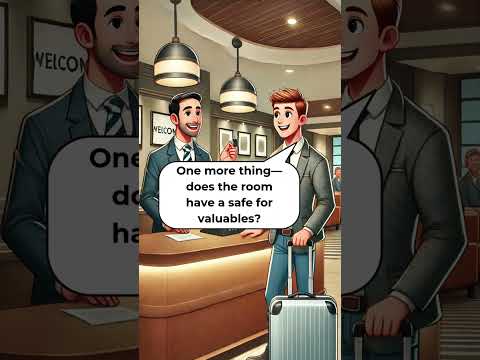 USEFUL ENGLISH CONVERSATION: | CHECKING INTO A HOTEL