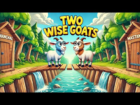 The Two Wise Goats | Moral Stories For Kids | Bedtime Story | English Story For Children #goat