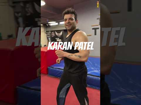 Karan Patel getting fit with @FlyzoneFitness #karanpatel #actor #powerful #motivation #practice