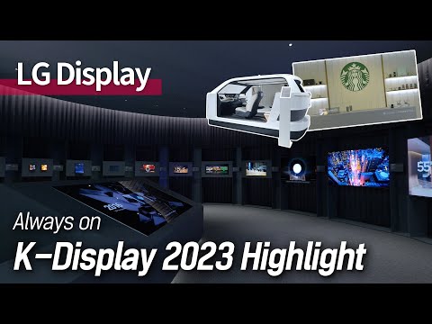 Explore Ultra-large, Small sized, Automotive, and Transparent Displays – All in One at K-Display!