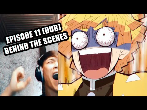 Zenitsu ENGLISH Dub Behind the Scenes | ぜんいつ | Demon Slayer: 鬼滅の刃