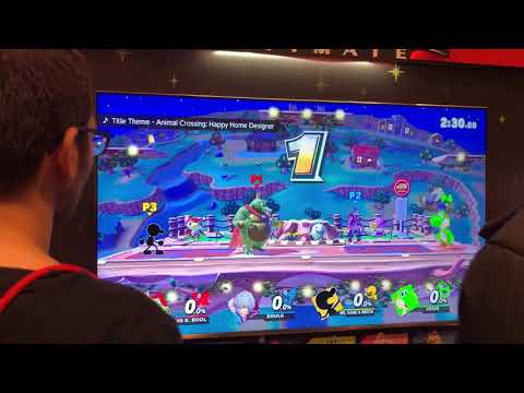 Smash Ultimate Demo FFA: K. Rool, Shulk, Game & Watch, and  Yoshi