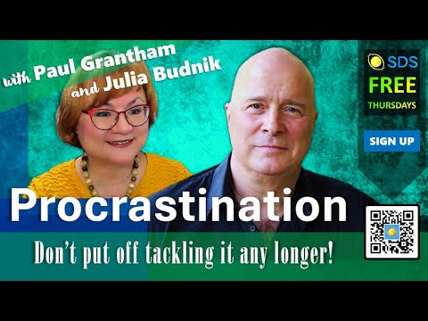 Procrastination: Tackle It Now! SDS Thursday with Paul Grantham #sdsseminars #procrastination #sds