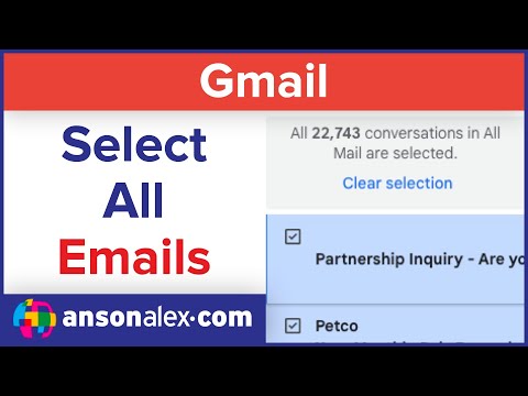 How to Select All Emails in Gmail