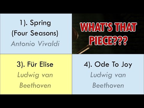 What’s That Piece? 🎵 | Classical Music Quiz