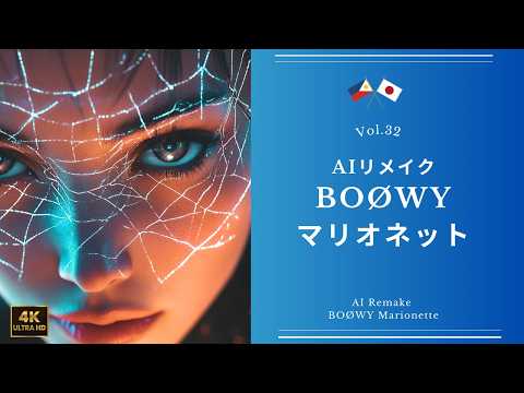 【AI Music Video】BOØWY PV Marionette マリオネット アニメーションPV #boøwy #boowy #marionete ＃マリオネット #aimusicvideos