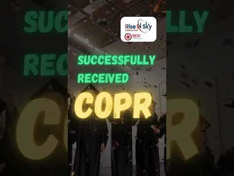 We are thrilled to congratulate our valued client on receiving their COPR in just 3 months! #canada