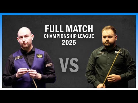 Matthew Selt Vs Jackson Page Full Match Championship League 2025 Snooker Highlights