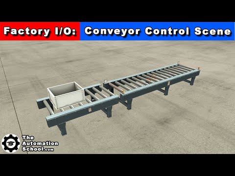 Conveyor Control with Latches Scene from Factory I/O (updated)