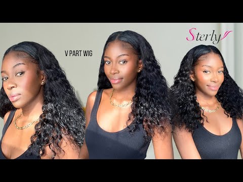 THE PERFECT SUMMER WIG! | V PART easy install | Sterly hair.