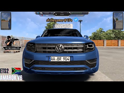 "Reckless Driving with the Volkswagen Amarok V6 | High-Stakes ETS2 Action!"