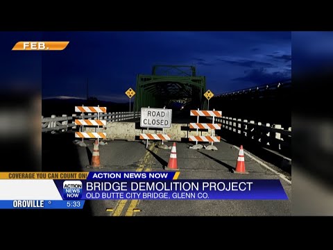 Demolition of storm-damaged old Butte City Bridge could begin as soon as April