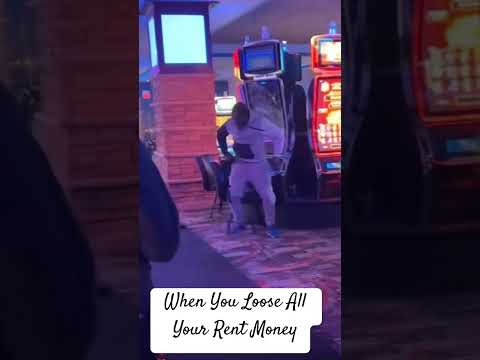 When You Loose All Your Rent Money #casino #viralvideo #angry #casino #funnyshorts #fighting #fight