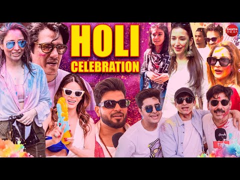 Tamannaah Bhatia, Vijay Varma & other Bollywood - TV Celebs Celebrate Holi with Music, Masti & Fun!