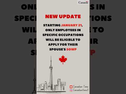 SOWP latest update 🇨🇦#canada #canadaimmigration #sowp #canadawork #openworkpermit #pgwp #ircc