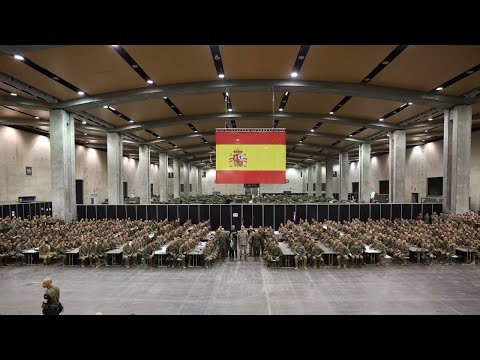 El Rey con los militares en Valencia