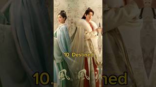 Top 10 Most Rewatched Historical Chinese Dramas 2024 #facts #top10 #viral #trending #fyp #shorts