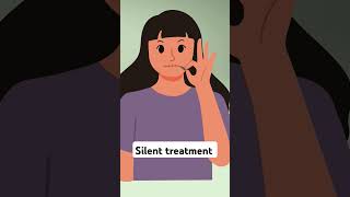 Silent treatment #emotionalabuse #emotionalstress #relationshipselfhelp #breakup