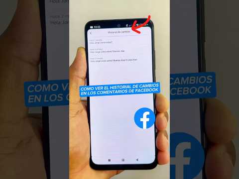Cómo ver el historial de cambios en los comentarios de Facebook