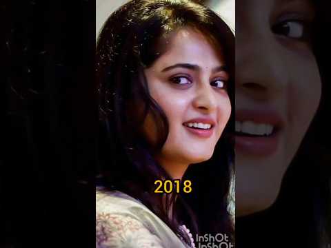 Evolution of Anushka Shetty from 2014 to 2023#short#anushkashetty#viralshort#youtubeshorts