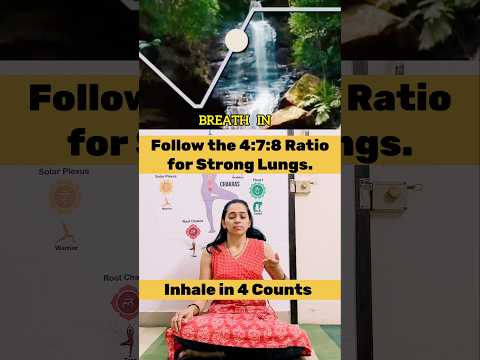 Breathe Stronger: 4-7-8 Technique for Lung Power & Relaxation #478Breath#MindfulBreathing#Pranayama