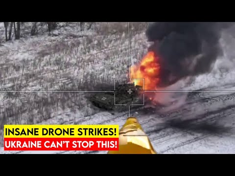 Non-Stop Attack! Russia’s FPV Drones Destroy Everything They See!