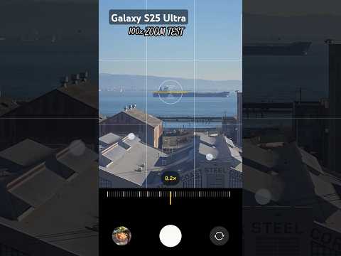 Galaxy S25 Ultra - 100X Zoomed Test! ( San Jose, USA )