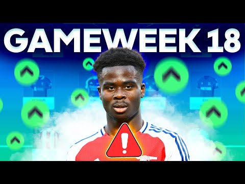 MY FPL GW18 TRANSFER PLANS | SAKA REPLACEMENTS ⚠️