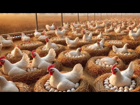 Farmers Raise Thousands Of Chickens In The Desert For Eggs And Meat This Way