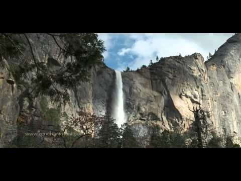 Yosemite Valley Time Lapse - El Capitan, Half Dome, Yosemite Falls, Bridal Veil Falls, Nevada Falls