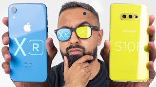 Samsung Galaxy S10e vs iPhone XR