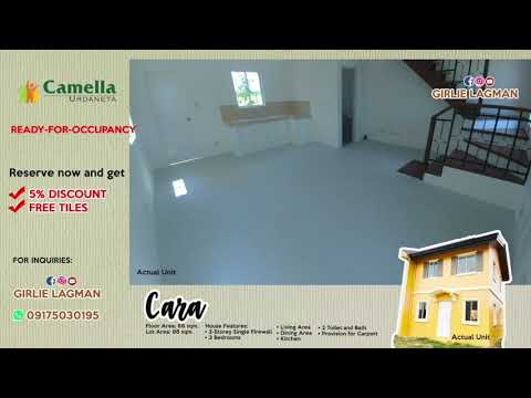 Ready for Occupancy in  Camella Urdaneta Pangasinan