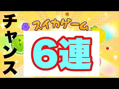 半年ぶり3回目の5連達成回‼️【スイカゲーム】