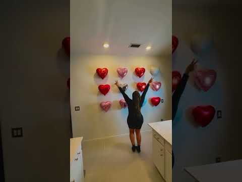 Creating the Ultimate Valentine's Day Balloon Heart Wall