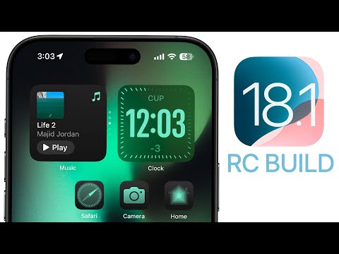 iOS 18.1 RC Released - What's New?