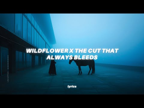 The Cut That Always Bleeds x WILDFLOWER (Lyrics) tiktok mashup | Billie Eilish, Conan Gray