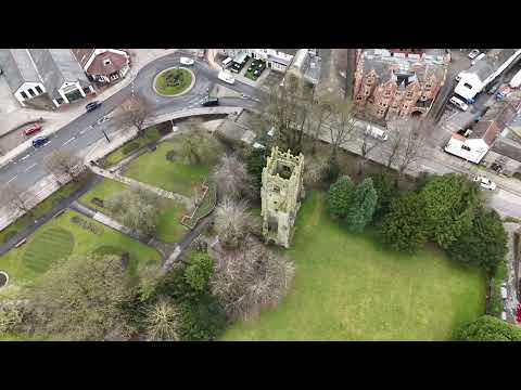 Drone footage of Richmond memorial Gardens