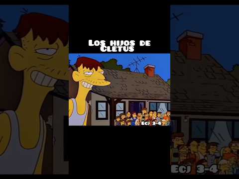 Los Hijos de Cletus 🤣 #thesimpsons #funny #humor #shorts #shortsfeed #shortsviral